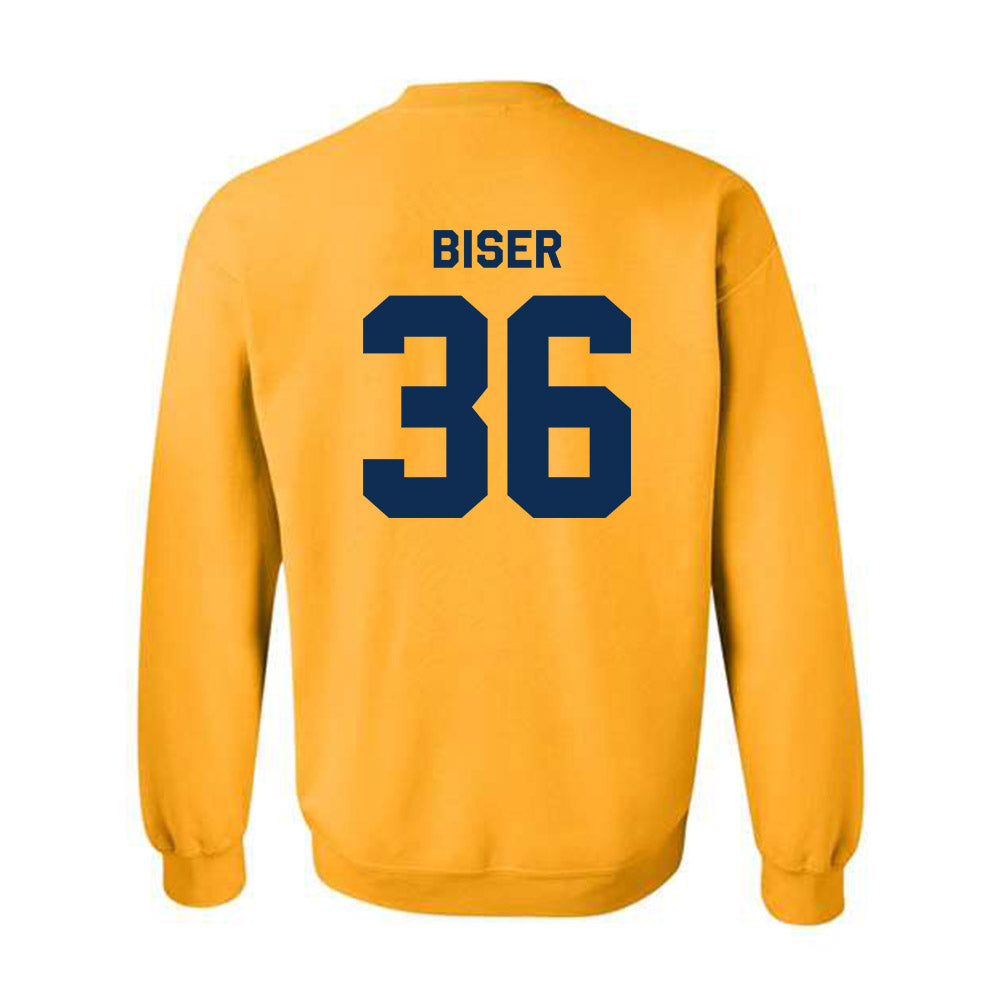 West Virginia - NCAA Football : Caden Biser - Classic Shersey Crewneck Sweatshirt-1