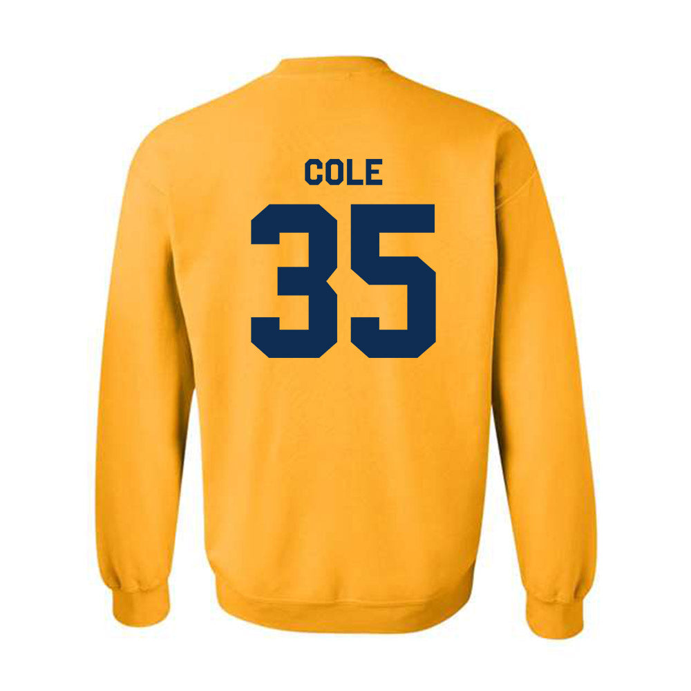 West Virginia - NCAA Baseball : Chansen Cole - Classic Shersey Crewneck Sweatshirt-1