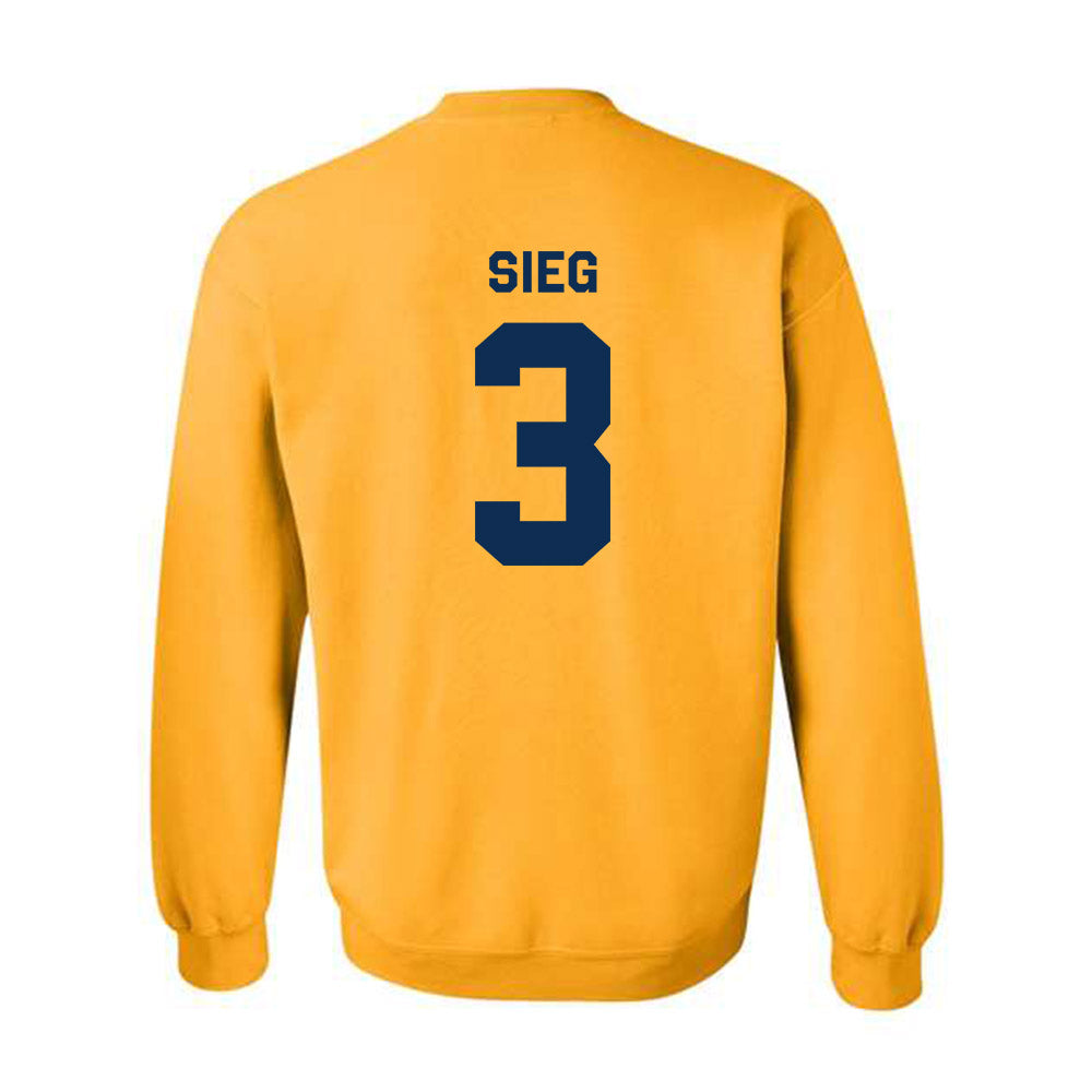 West Virginia - NCAA Football : Matt Sieg - Classic Shersey Crewneck Sweatshirt-1