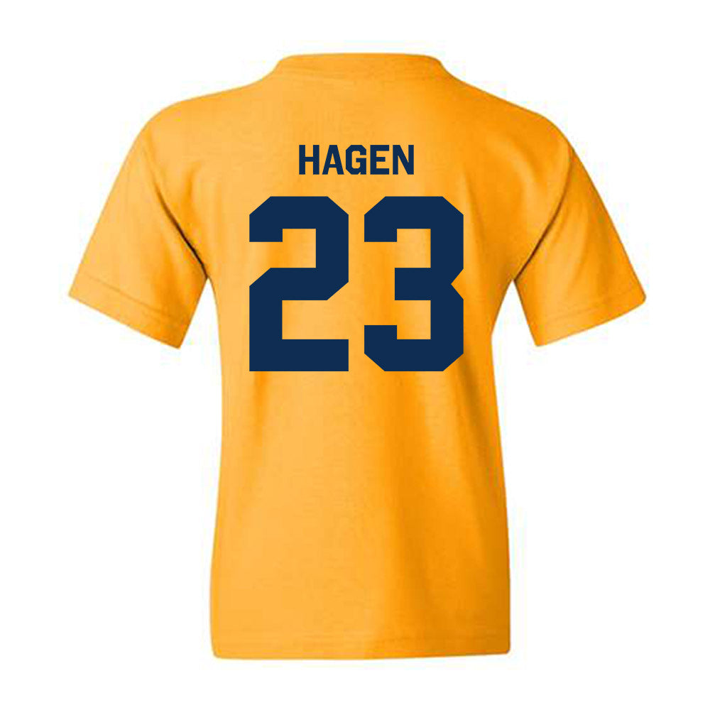 West Virginia - NCAA Baseball : David Hagen - Classic Shersey Youth T-Shirt-1