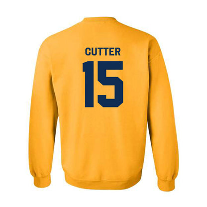 West Virginia - NCAA Football : Ben Cutter - Classic Shersey Crewneck Sweatshirt-1