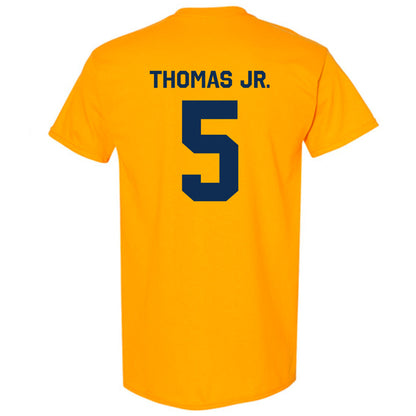 West Virginia - NCAA Men's Basketball : DJ Thomas Jr. - Classic Shersey T-Shirt-1