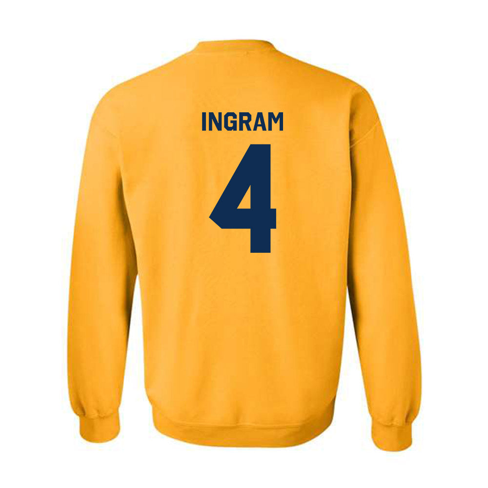 West Virginia - NCAA Baseball : Jackson Ingram - Classic Shersey Crewneck Sweatshirt-1