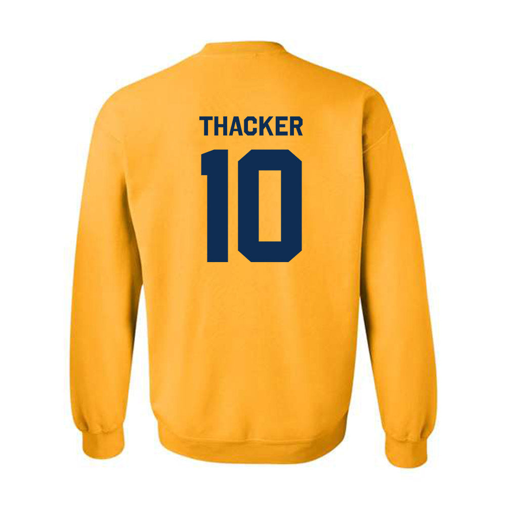 West Virginia - NCAA Baseball : Bryson Thacker - Classic Shersey Crewneck Sweatshirt-1