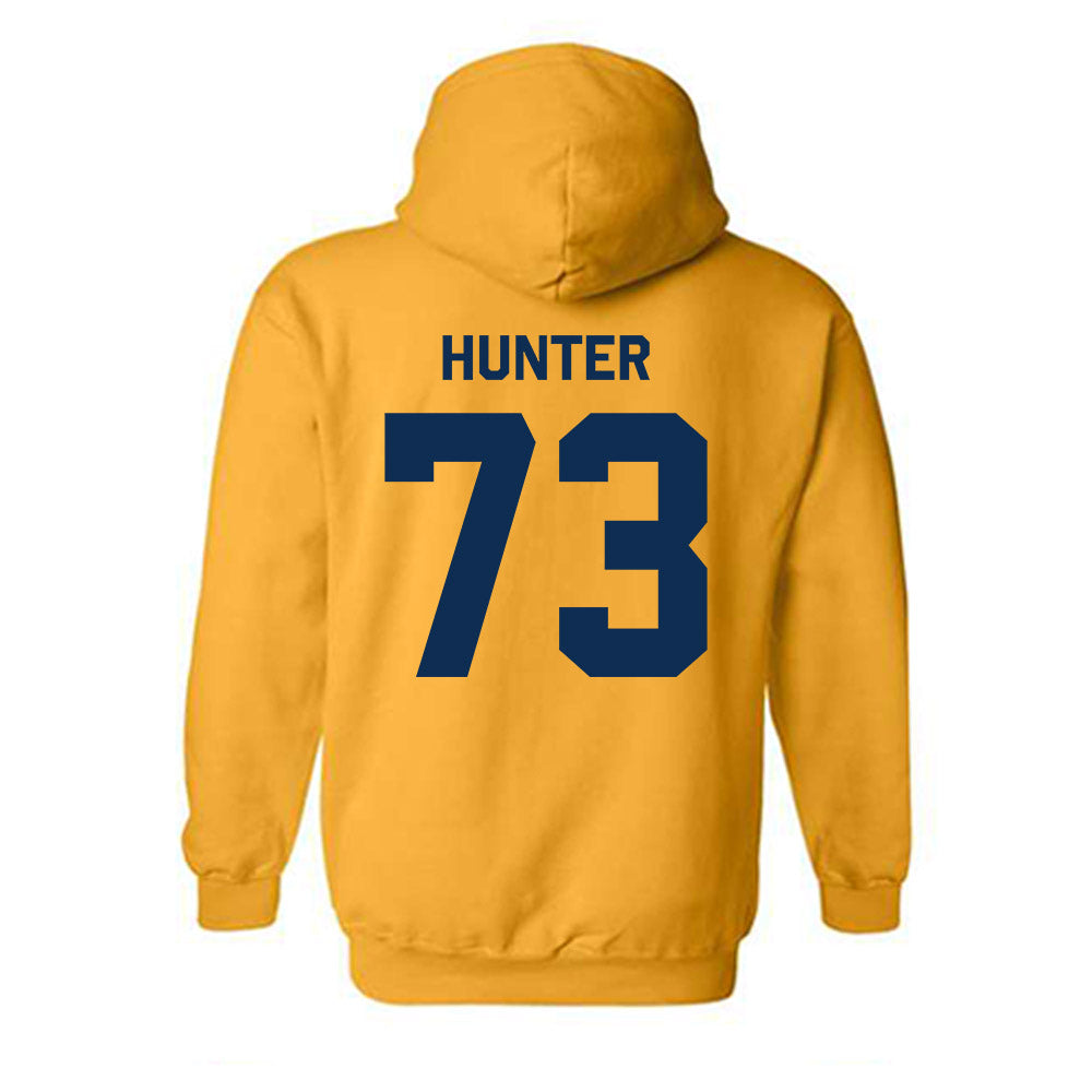 West Virginia - NCAA Football : Andreas hunter - Classic Shersey Hooded Sweatshirt-1