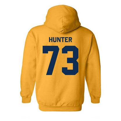 West Virginia - NCAA Football : Andreas hunter - Classic Shersey Hooded Sweatshirt-1
