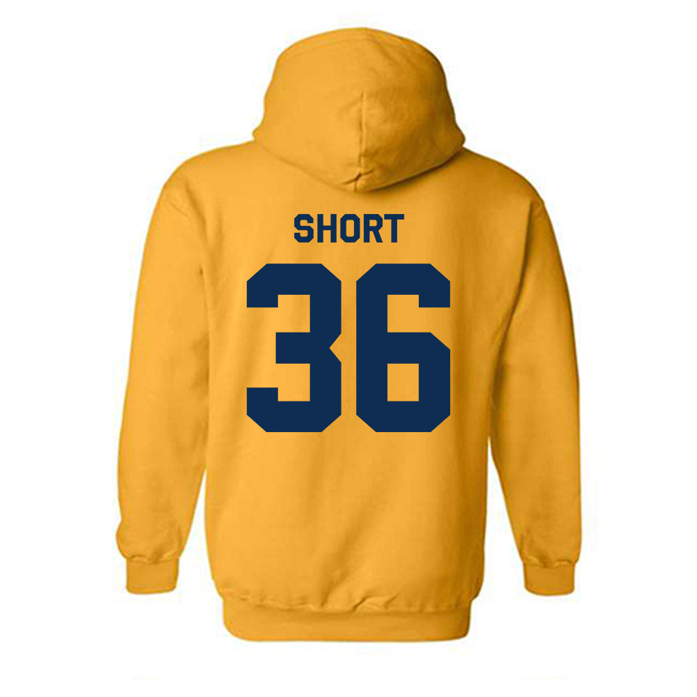 West Virginia - NCAA Baseball : Noah Short - Classic Shersey Hooded Sweatshirt-1