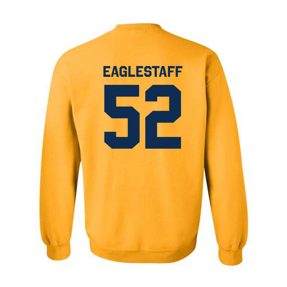 West Virginia - NCAA Men's Basketball : Treysen Eaglestaff - Classic Shersey Crewneck Sweatshirt-1