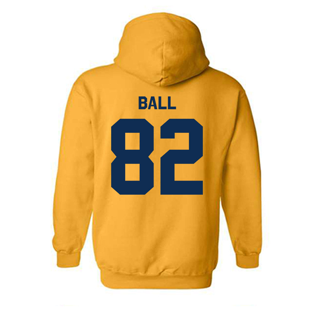 West Virginia - NCAA Football : Cam Ball - Classic Shersey Hooded Sweatshirt-1