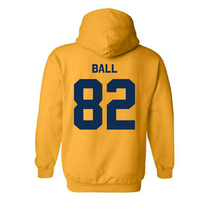 West Virginia - NCAA Football : Cam Ball - Classic Shersey Hooded Sweatshirt-1