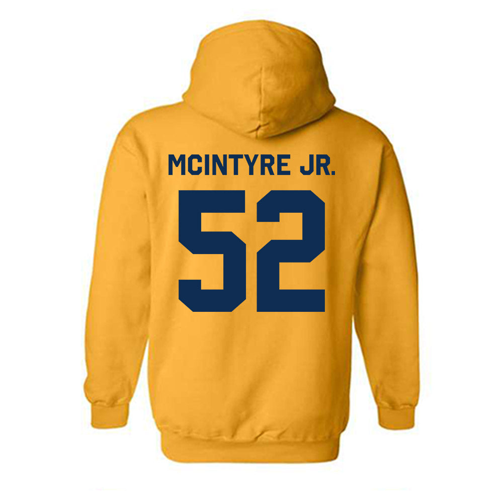 West Virginia - NCAA Football : Corey McIntyre Jr. - Classic Shersey Hooded Sweatshirt-1
