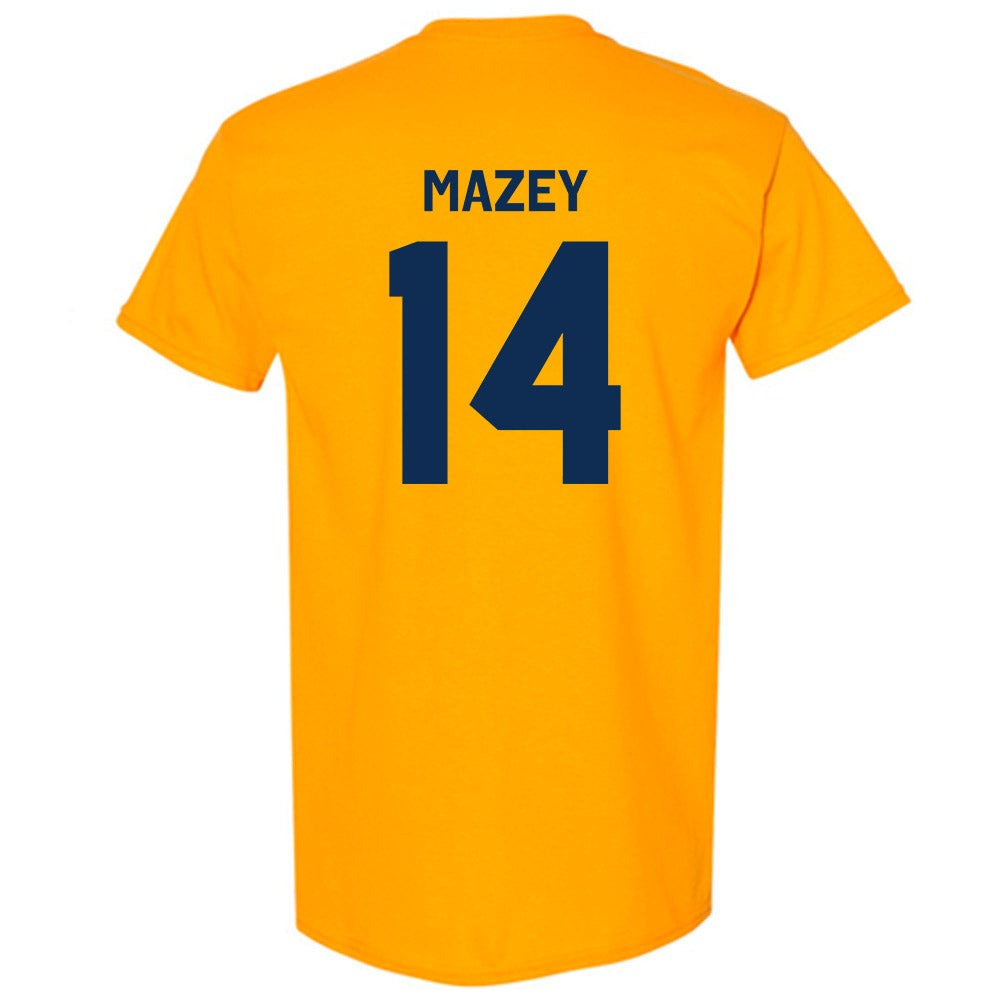 West Virginia - NCAA Baseball : Weston Mazey - Classic Shersey T-Shirt-1