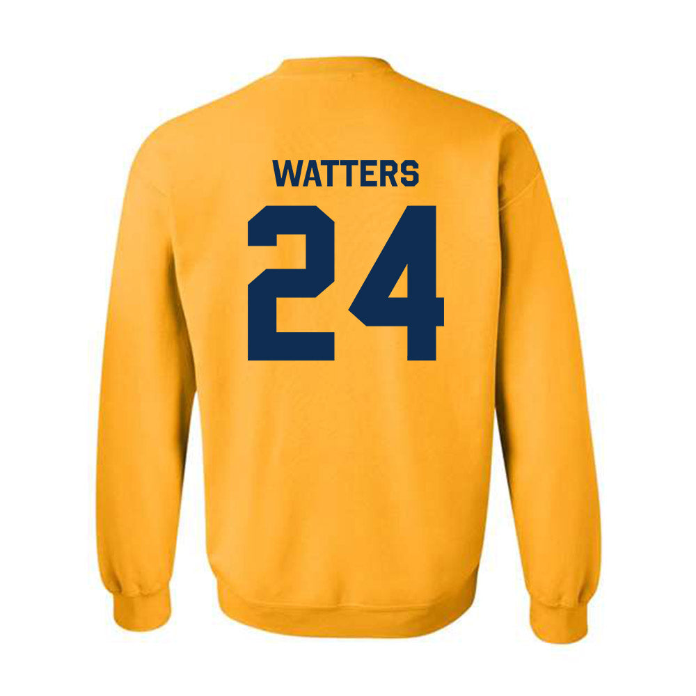 West Virginia - NCAA Baseball : Jacob Watters - Classic Shersey Crewneck Sweatshirt-1