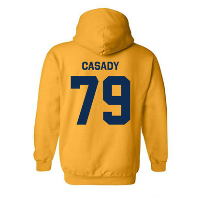 West Virginia - NCAA Football : Carsten Casady - Classic Shersey Hooded Sweatshirt-1