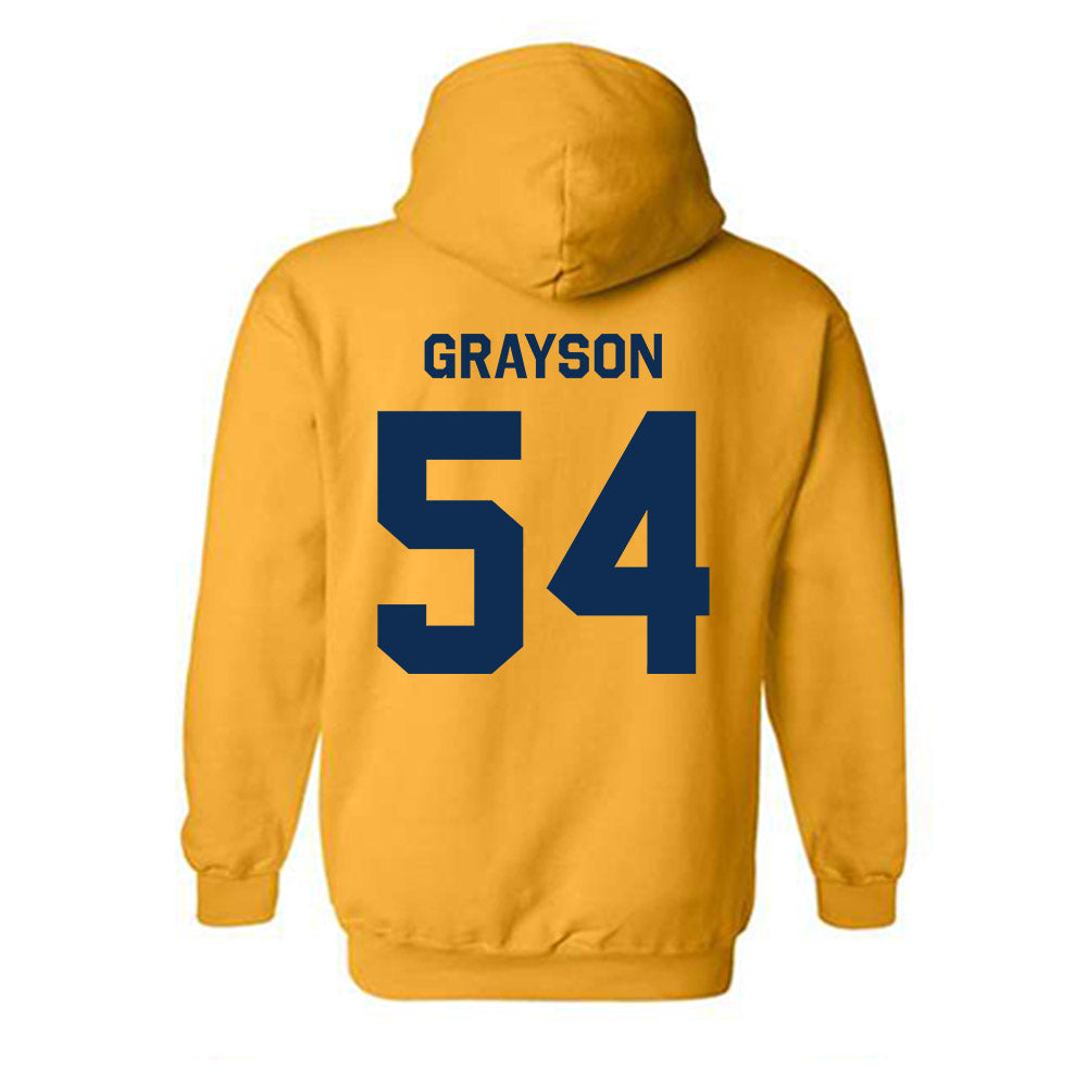 West Virginia - NCAA Football : Amare Grayson - Classic Shersey Hooded Sweatshirt-1