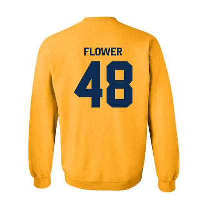 West Virginia - NCAA Football : Nate Flower - Classic Shersey Crewneck Sweatshirt-1