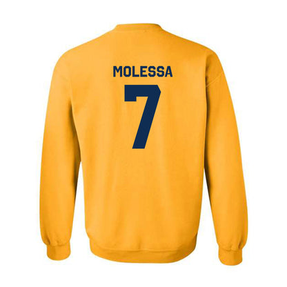 West Virginia - NCAA Baseball : Maxwell Molessa - Classic Shersey Crewneck Sweatshirt-1