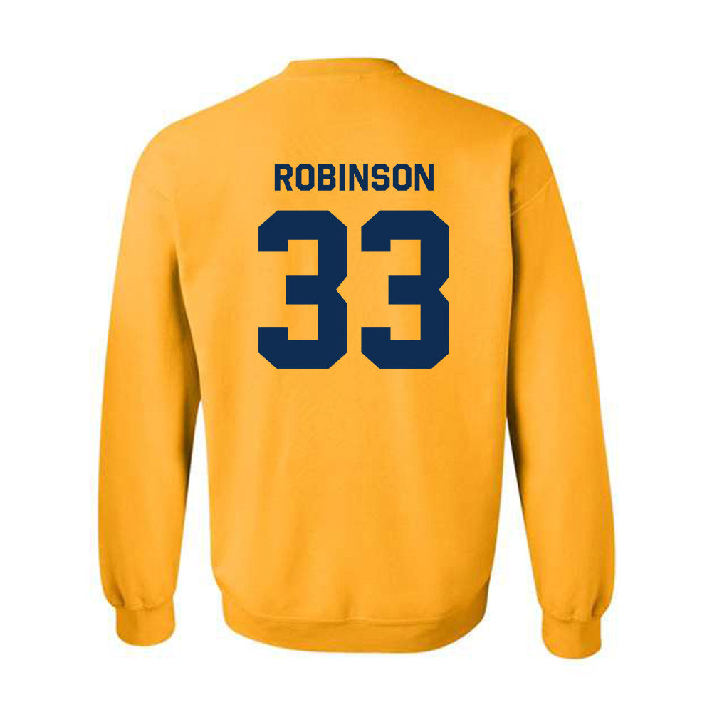 West Virginia - NCAA Baseball : Brayden Robinson - Classic Shersey Crewneck Sweatshirt-1