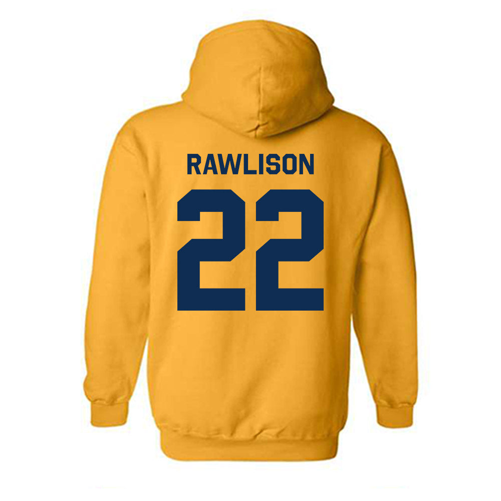 West Virginia - NCAA Football : Jaire Rawlison - Classic Shersey Hooded Sweatshirt-1