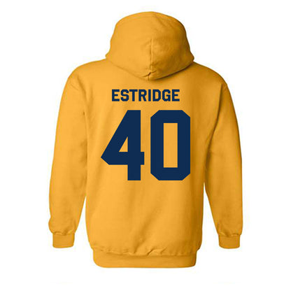 West Virginia - NCAA Baseball : Carson Estridge - Classic Shersey Hooded Sweatshirt-1
