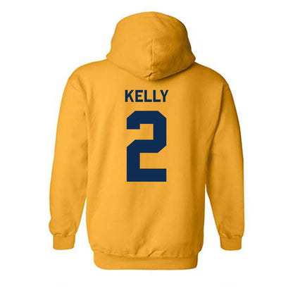 West Virginia - NCAA Baseball : Gavin Kelly - Classic Shersey Hooded Sweatshirt-1