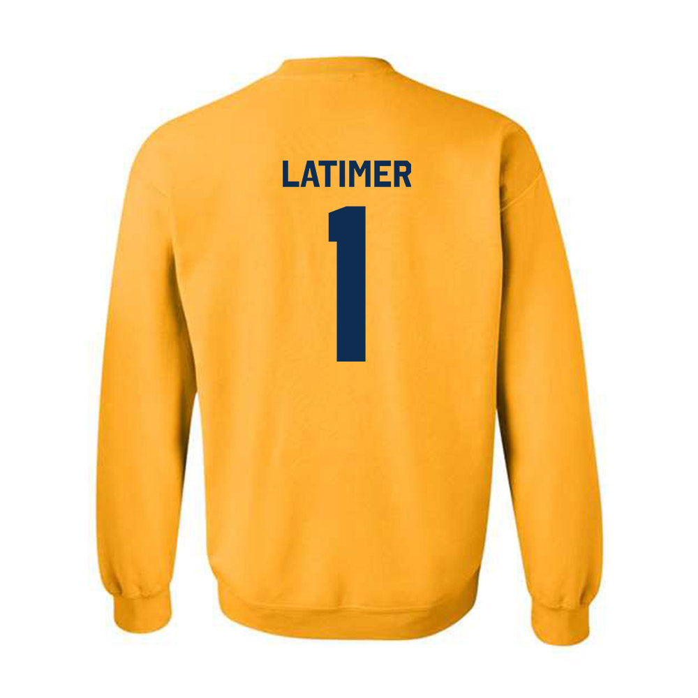 West Virginia - NCAA Football : Amari Latimer - Classic Shersey Crewneck Sweatshirt-1