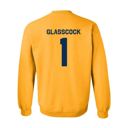 West Virginia - NCAA Baseball : JJ Glasscock - Classic Shersey Crewneck Sweatshirt-1