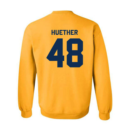 West Virginia - NCAA Baseball : JT Huether - Classic Shersey Crewneck Sweatshirt-1