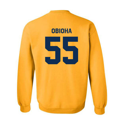 West Virginia - NCAA Men's Basketball : Harlan obioha - Classic Shersey Crewneck Sweatshirt-1
