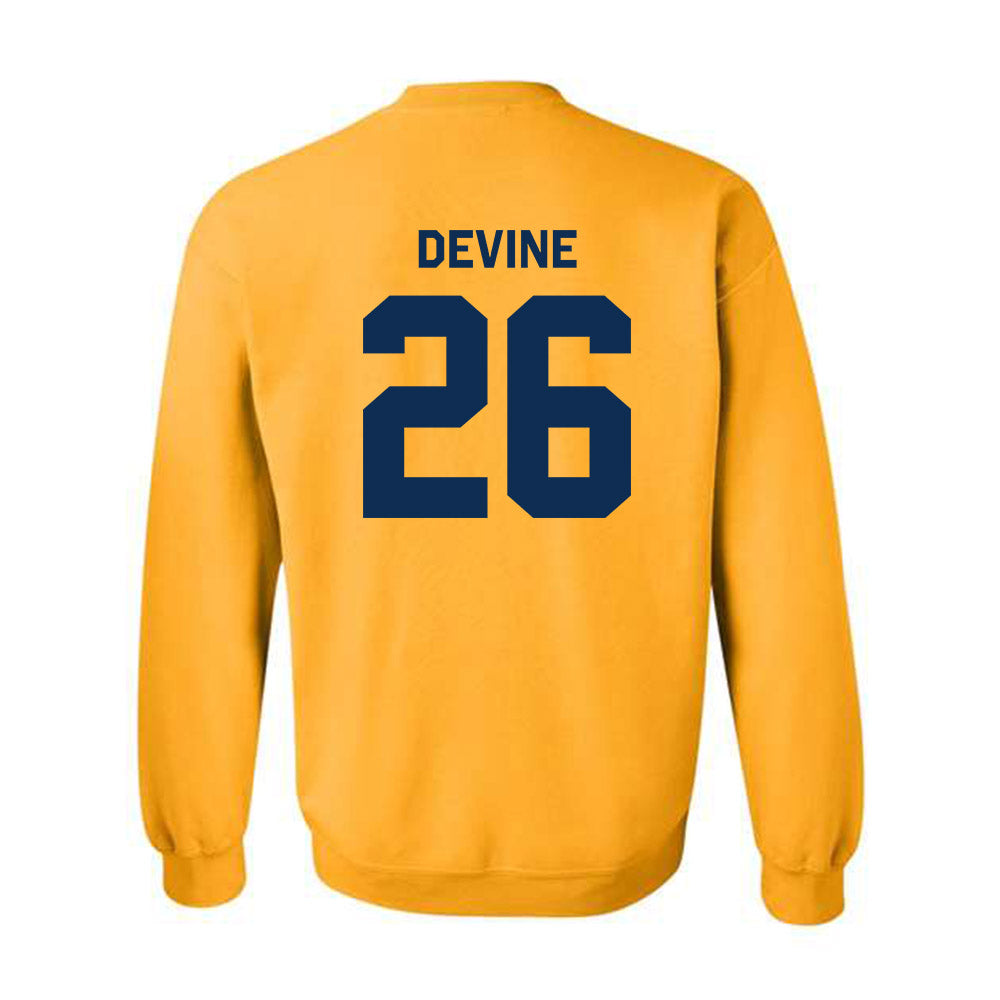 West Virginia - NCAA Football : Andre Devine - Classic Shersey Crewneck Sweatshirt-1