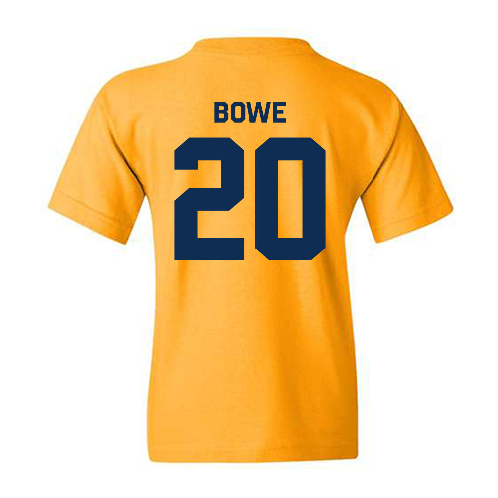 West Virginia - NCAA Men's Soccer : Thomas Bowe - Classic Shersey Youth T-Shirt-1
