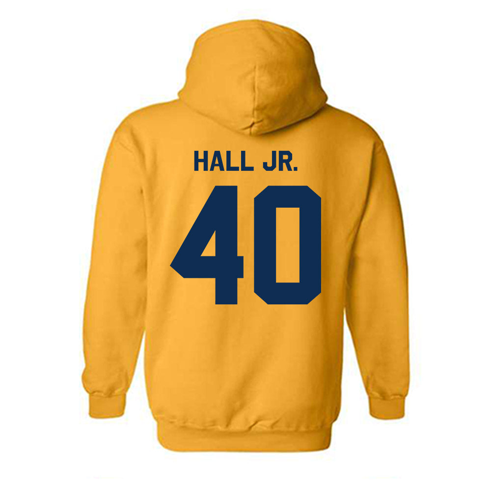 West Virginia - NCAA Football : Jason Hall Jr. - Classic Shersey Hooded Sweatshirt-1