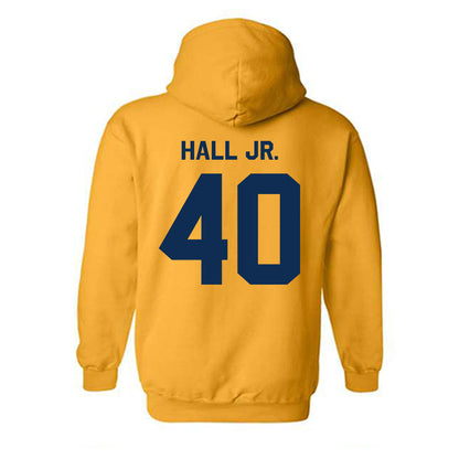 West Virginia - NCAA Football : Jason Hall Jr. - Classic Shersey Hooded Sweatshirt-1