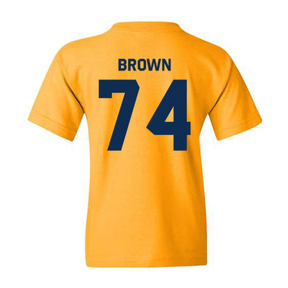 West Virginia - NCAA Football : Kevin Brown - Classic Shersey Youth T-Shirt-1