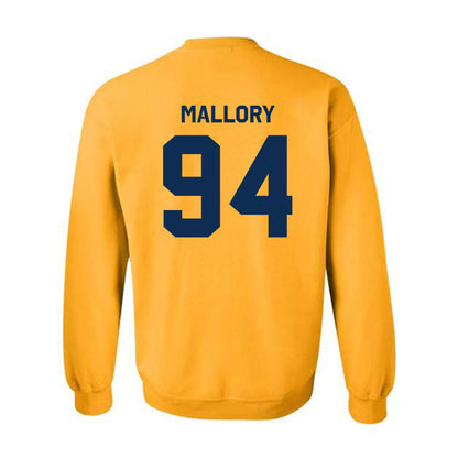 West Virginia - NCAA Football : Cam Mallory - Classic Shersey Crewneck Sweatshirt-1