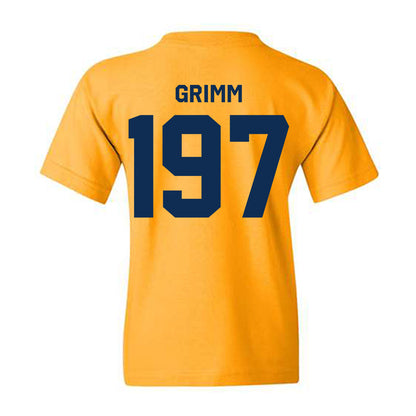West Virginia - NCAA Wrestling : Coen Grimm - Classic Shersey Youth T-Shirt-1