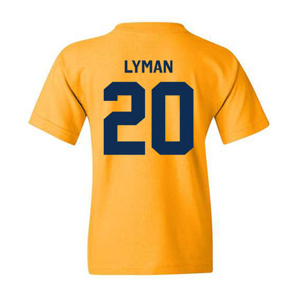 West Virginia - NCAA Baseball : Luke Lyman - Classic Shersey Youth T-Shirt-1