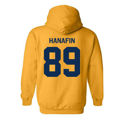 West Virginia - NCAA Football : Charlie Hanafin - Classic Shersey Hooded Sweatshirt-1
