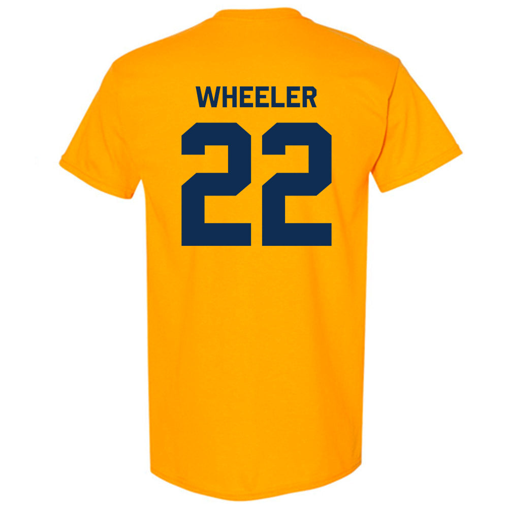 West Virginia - NCAA Women's Basketball : Kierra Wheeler - Classic Shersey T-Shirt-1