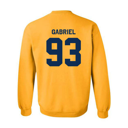 West Virginia - NCAA Football : Nate Gabriel - Classic Shersey Crewneck Sweatshirt-1