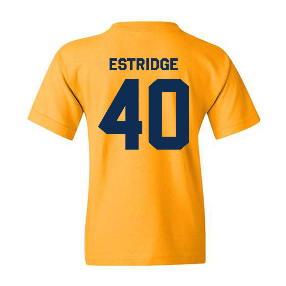 West Virginia - NCAA Baseball : Carson Estridge - Classic Shersey Youth T-Shirt-1