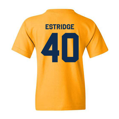 West Virginia - NCAA Baseball : Carson Estridge - Classic Shersey Youth T-Shirt-1