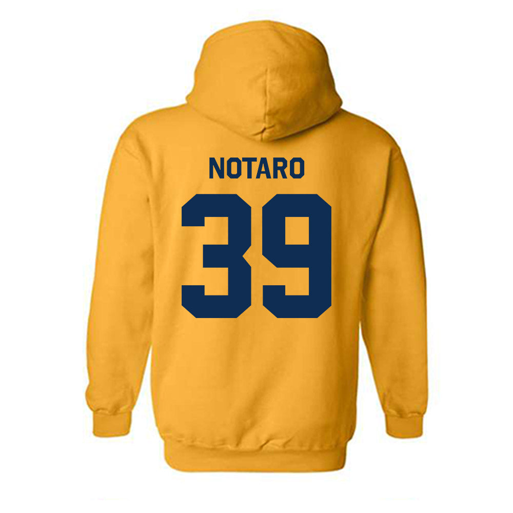 West Virginia - NCAA Football : Peter Notaro - Classic Shersey Hooded Sweatshirt-1