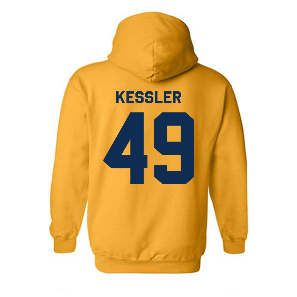 West Virginia - NCAA Football : Carter Kessler - Classic Shersey Hooded Sweatshirt-1