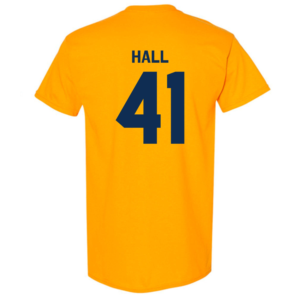 West Virginia - NCAA Baseball : Tyrus Hall - Classic Shersey T-Shirt-1