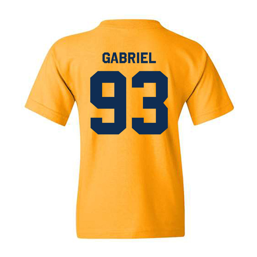 West Virginia - NCAA Football : Nate Gabriel - Classic Shersey Youth T-Shirt-1