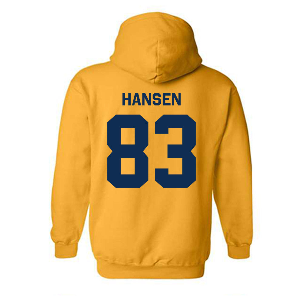 West Virginia - NCAA Football : Bryan Hansen - Classic Shersey Hooded Sweatshirt-1