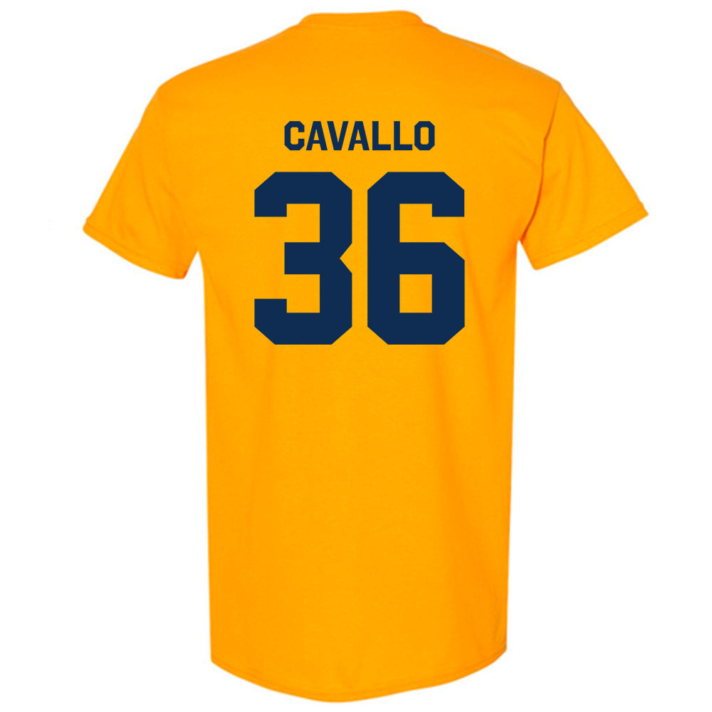 West Virginia - NCAA Baseball : Hudson Cavallo - Classic Shersey T-Shirt-1