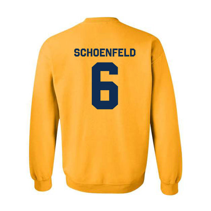 West Virginia - NCAA Baseball : Paul Schoenfeld - Classic Shersey Crewneck Sweatshirt-1