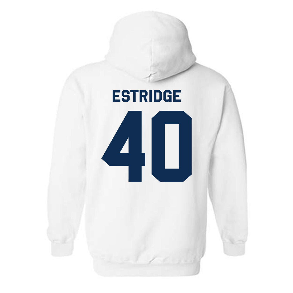 West Virginia - NCAA Baseball : Carson Estridge - Classic Shersey Hooded Sweatshirt-1
